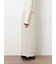 【M/Lサイズ】チェック柄ワイドパンツ