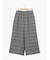 【M/Lサイズ】チェック柄ワイドパンツ
