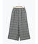 【M/Lサイズ】チェック柄ワイドパンツ
