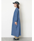 デニムバンドカラーワンピース ≪S/Mサイズ≫