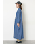 デニムバンドカラーワンピース ≪S/Mサイズ≫