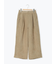 【M/Lサイズ】裾絞りタックパンツ