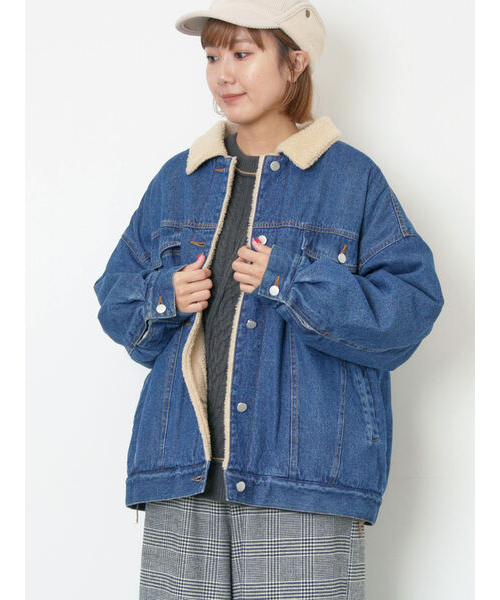 デニムボアジャケット｜サマンサモスモスの通販｜&mall（アンドモール