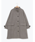 ウールライクスタンドネックコート