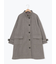 ウールライクスタンドネックコート