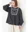 胸元モチーフ刺繍レースブラウス