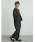 【帯電防止裏地】ツータックストレートパンツ《M/Lサイズ》