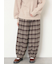 【帯電防止裏地】ヘリンボーンバルーンパンツ《M/Lサイズ》