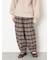 【帯電防止裏地】ヘリンボーンバルーンパンツ《M/Lサイズ》