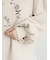 クロスステッチフラワー刺繍スウェット