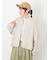 【Cross×Linen】クルーネックジャケット