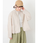 【Cross×Linen】クルーネックジャケット