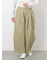 【M/Lサイズ】タックワイドパンツ