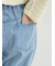 【オーガニックコットン】デニムフレアパンツ