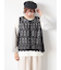 裾スカラップレースベスト