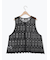 裾スカラップレースベスト
