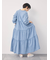 【オーガニックコットン】デニムティアードワンピース