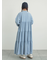【オーガニックコットン】デニムティアードワンピース