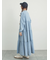 【オーガニックコットン】デニムティアードワンピース