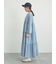 【オーガニックコットン】デニムティアードワンピース