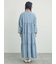 【オーガニックコットン】デニムティアードワンピース
