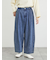【オーガニックコットン】デニムバレルパンツ
