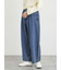 【オーガニックコットン】デニムバレルパンツ