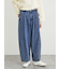 【オーガニックコットン】デニムバレルパンツ