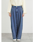 【オーガニックコットン】デニムバレルパンツ