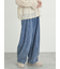 【オーガニックコットン】デニムバレルパンツ
