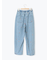【オーガニックコットン】デニムバレルパンツ