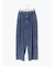 【オーガニックコットン】デニムバレルパンツ