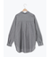 ワンポイント刺繍オーバーシャツ