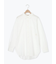 ワンポイント刺繍オーバーシャツ