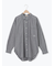 ワンポイント刺繍オーバーシャツ