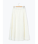 花柄テープ刺繍フレアスカート