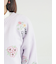 花+ロゴ総柄刺繍カーディガン