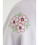 花+ロゴ総柄刺繍カーディガン