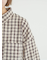 ポコポコチェックオーバーシャツ