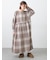 【Cross×Linen】ギャザーワンピース