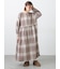 【Cross×Linen】ギャザーワンピース