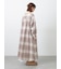 【Cross×Linen】ギャザーワンピース