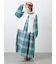 【Cross×Linen】ギャザーワンピース