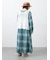 【Cross×Linen】ギャザーワンピース