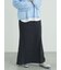 スラブベア天ナロースカート