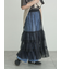 2WAYチュールティアードスカート