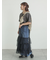 2WAYチュールティアードスカート