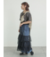 2WAYチュールティアードスカート