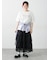 2WAYチュールティアードスカート