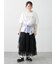 2WAYチュールティアードスカート